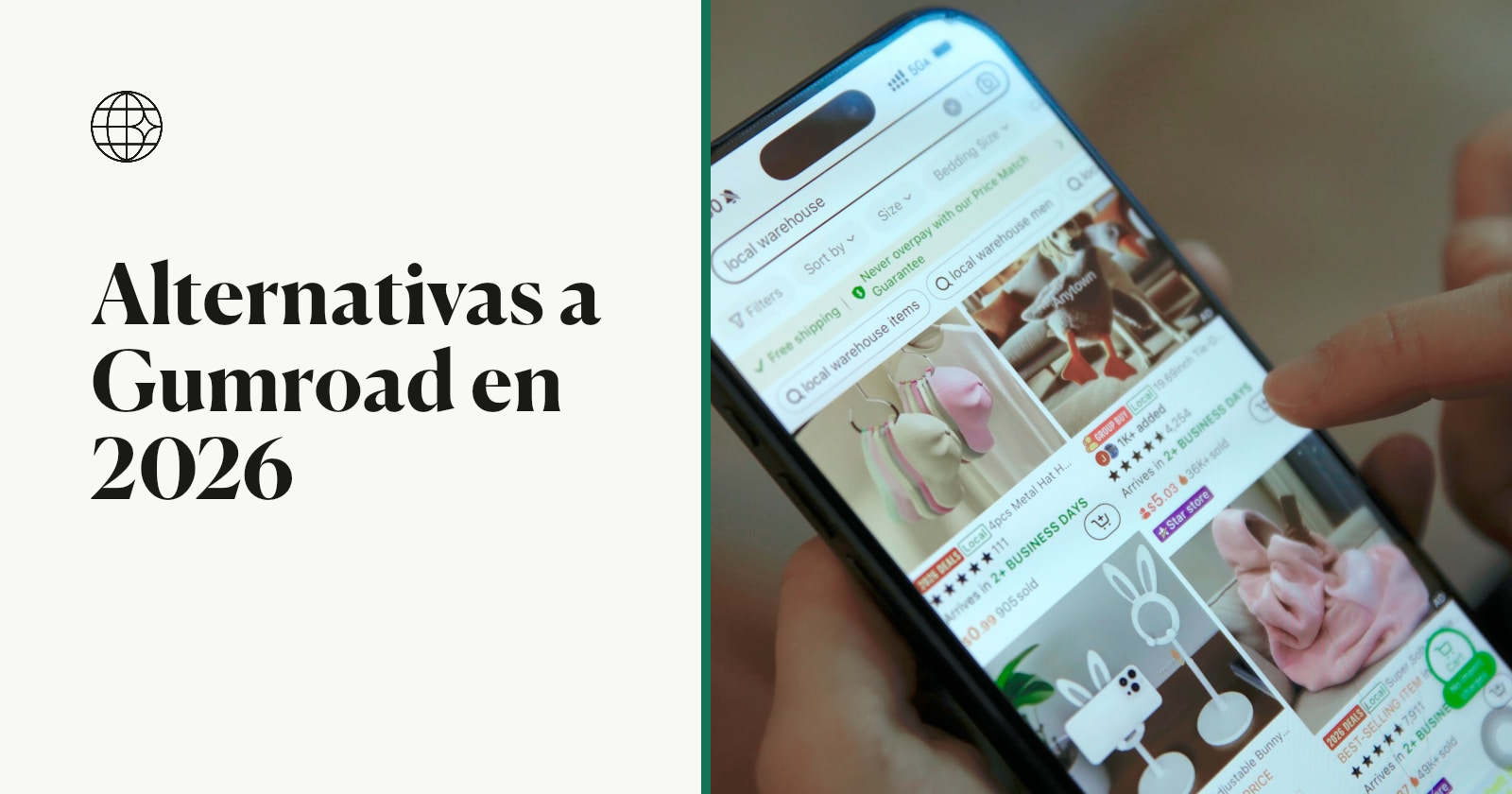 Alternativas a Gumroad 2026
